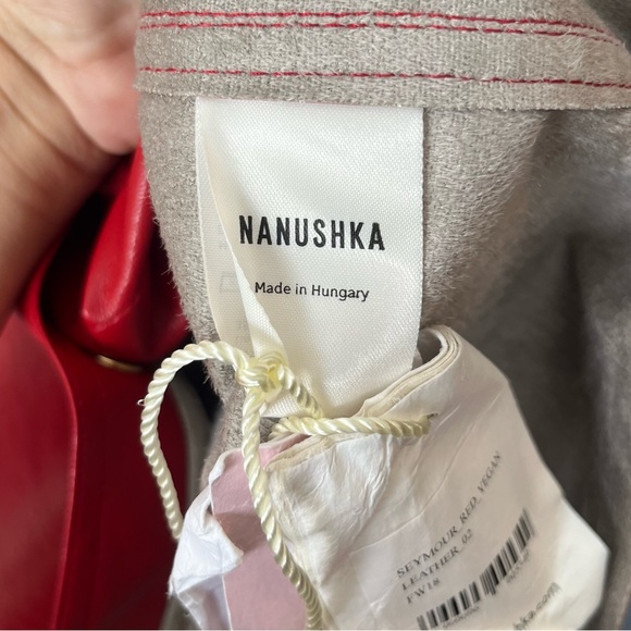 NWT | Nanushka Seymour Faux Leather Shirt - Picture 9 of 12